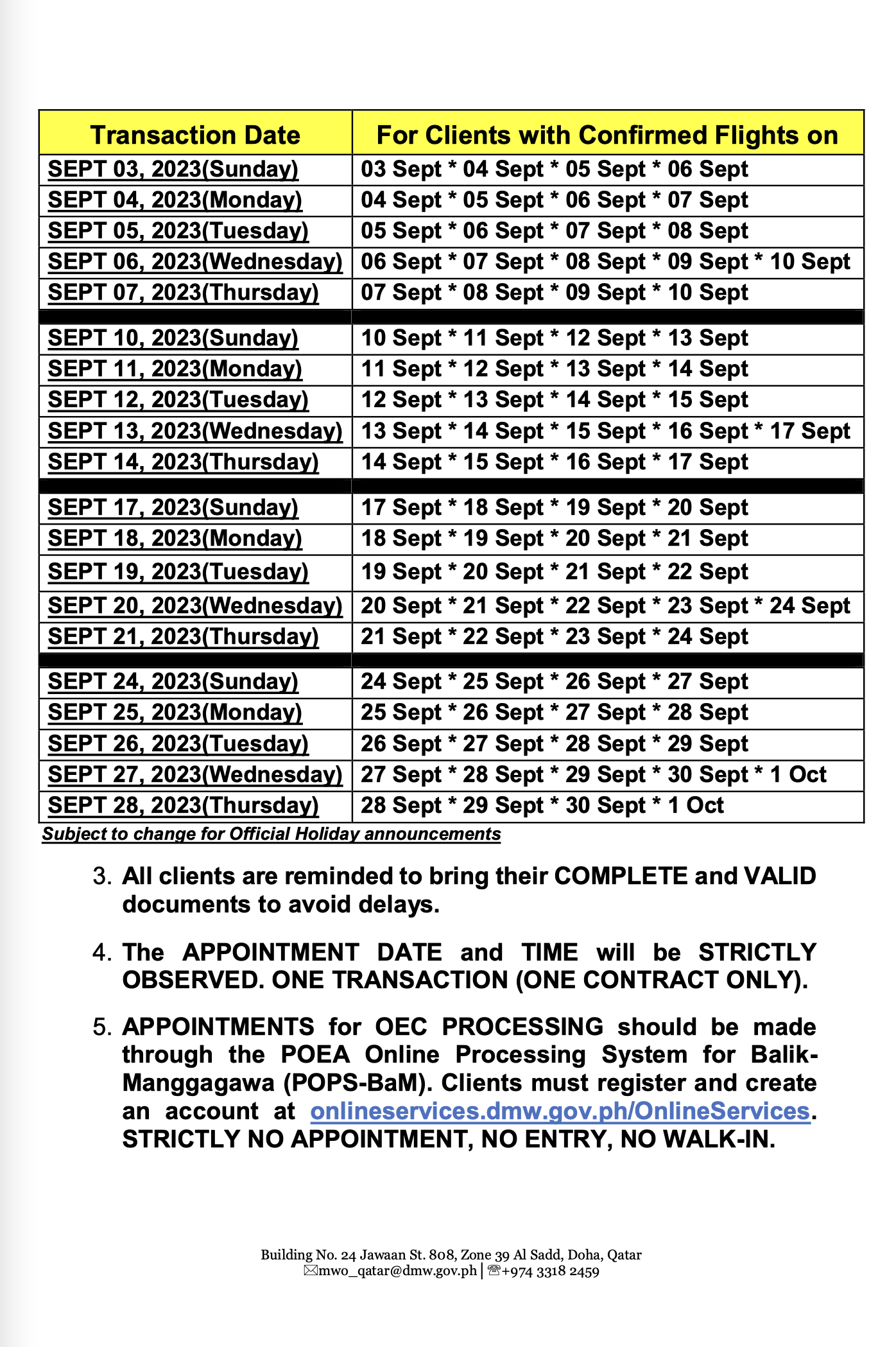 Migrant Workers Office-Qatar Advisory No. 16-310823  - 2.png