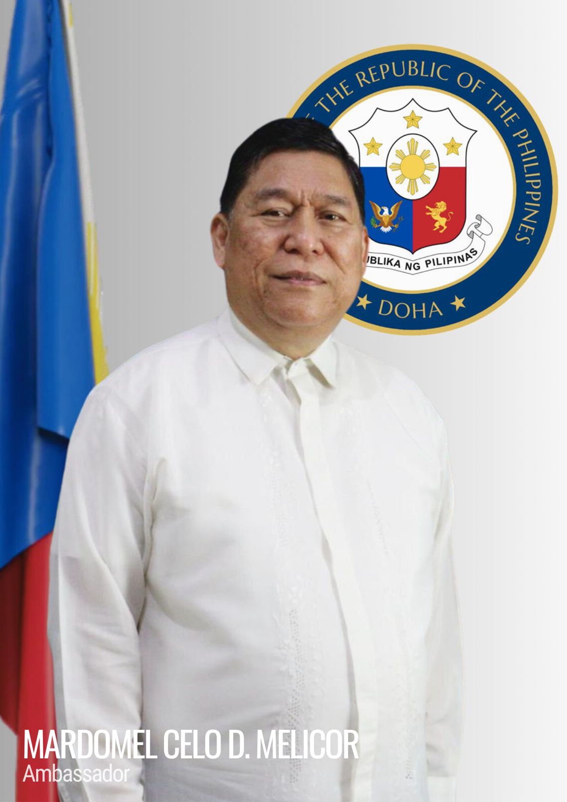 PHOTO Ambassador Mardomel Celo D. Melicor