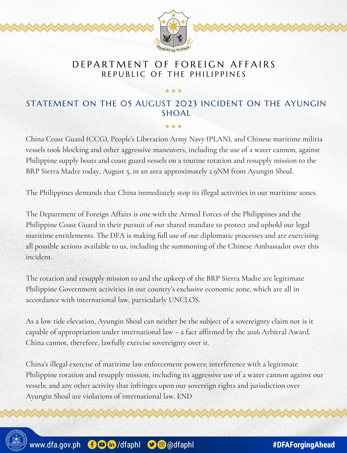 Statement on the 05 August 2023 Incident on the Ayungin Shoal.jpeg